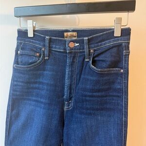 MOTHER Jeans in Deep Indigo (straight leg)